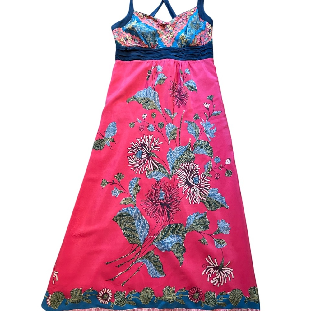 Anthropologie- worn ONCE. Prettiest dress ever. Lovely workmanship!